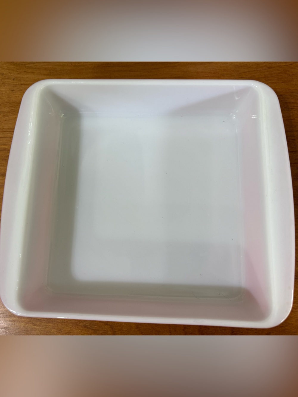 Pyrex White Square Ceramic Baking Dish